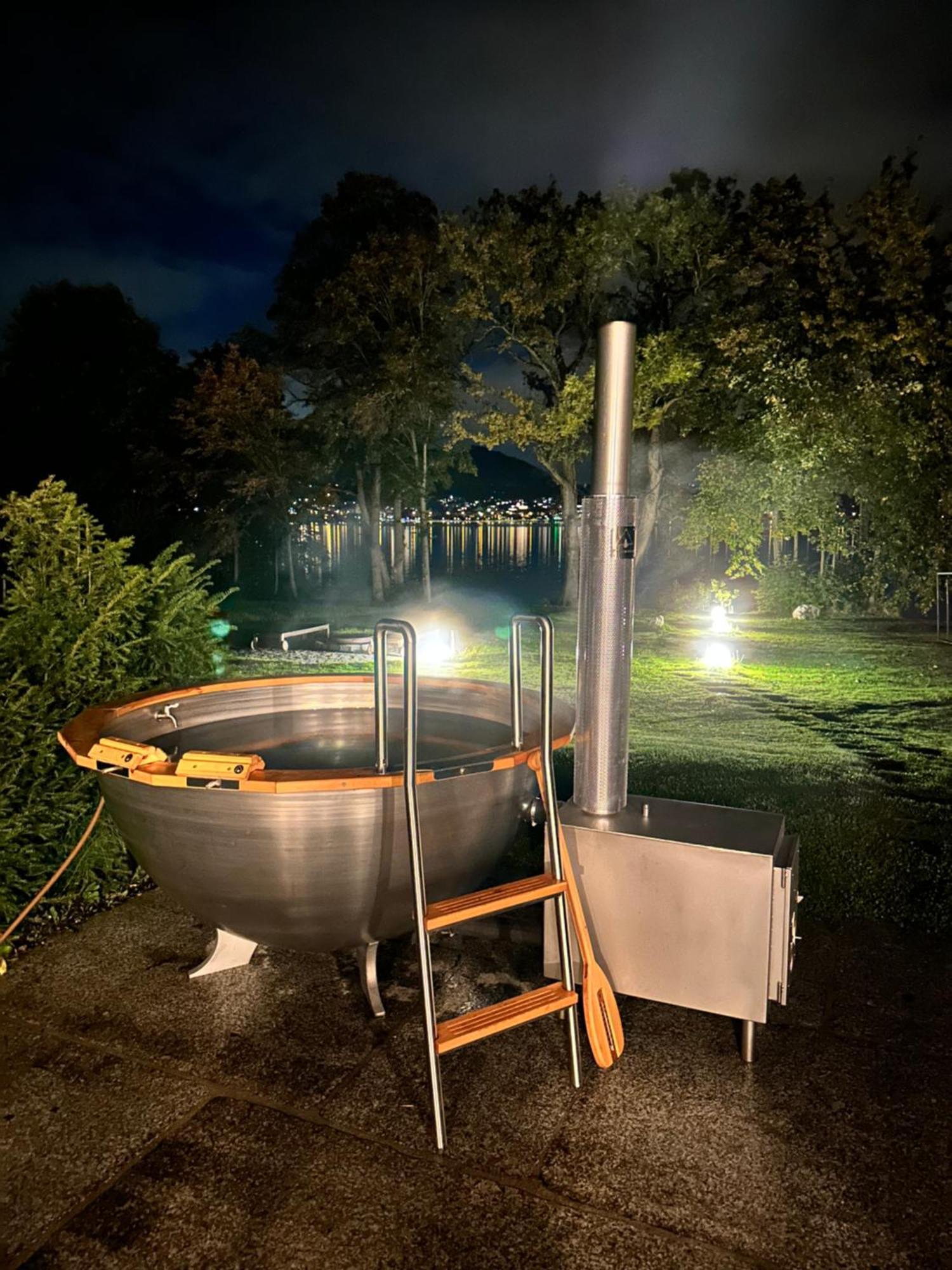 Seechalet Traunsee Ort im Innkreis Bagian luar foto